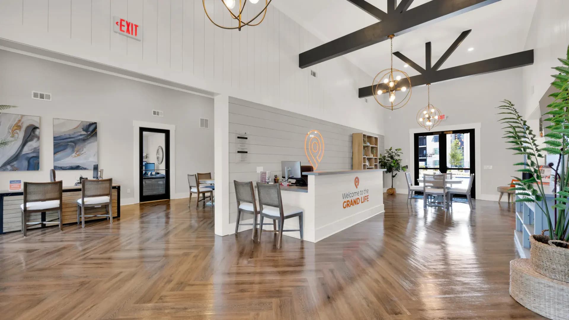 Community clubhouse at a Pointe Grand community