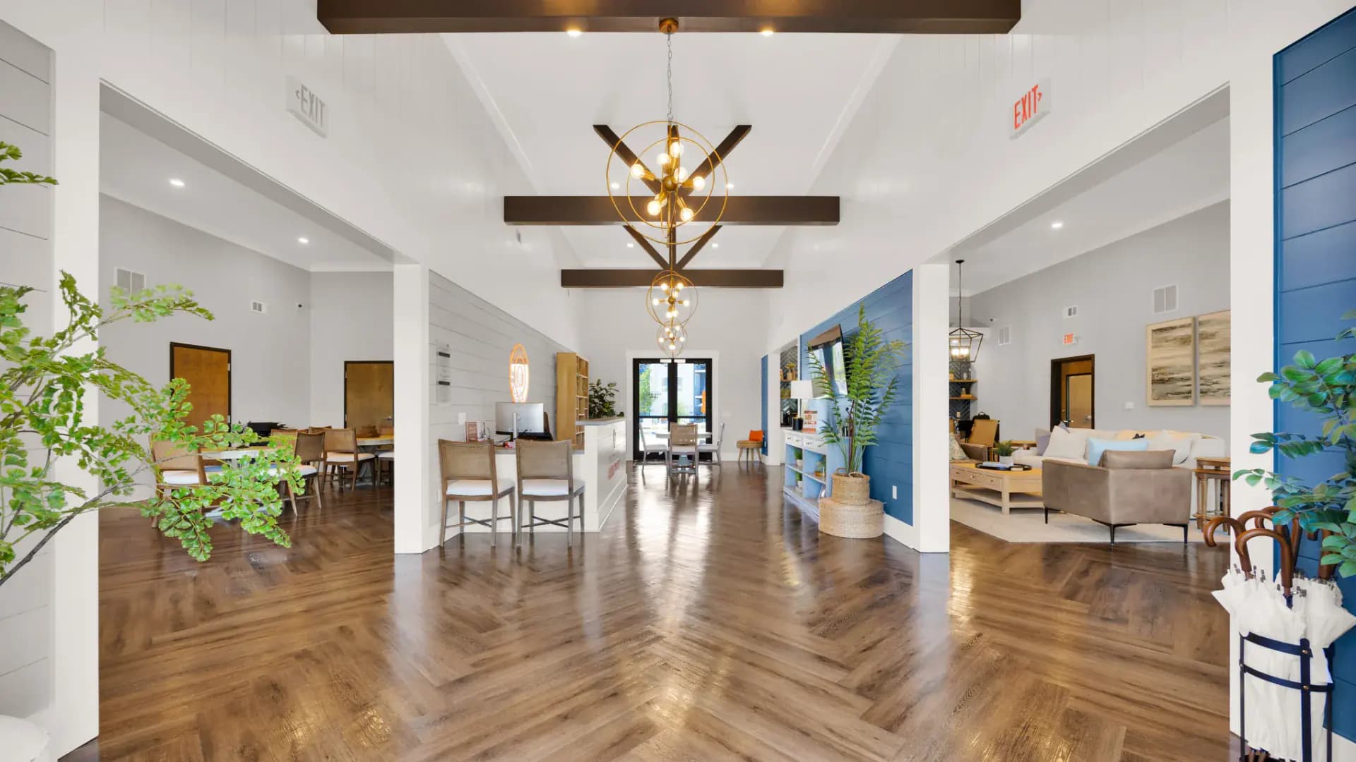 Community clubhouse at a Pointe Grand community