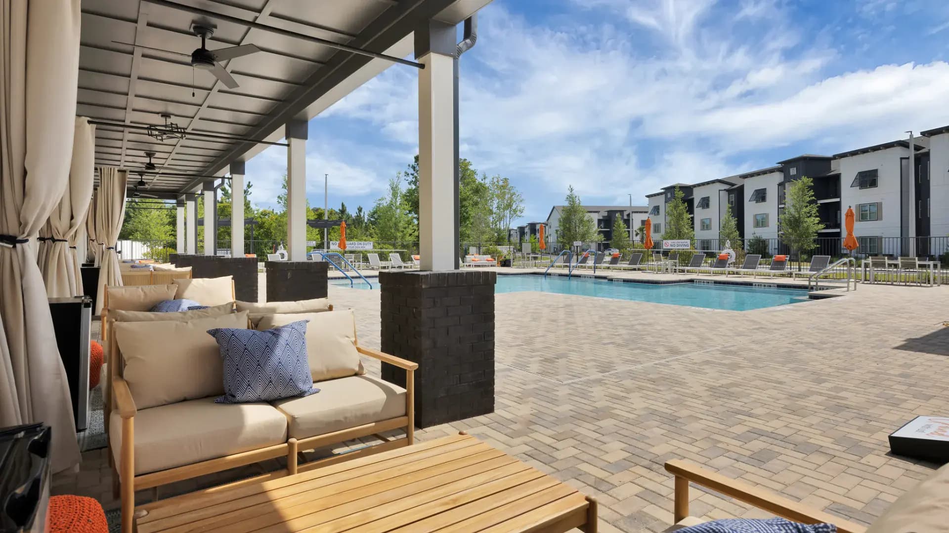 Resort-style pool at Pointe Grand Palm Coast
